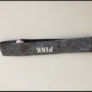 Victoria's Secret pink gray headband
